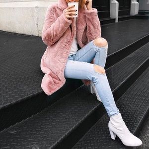 Steve Madden Editor White Bootie